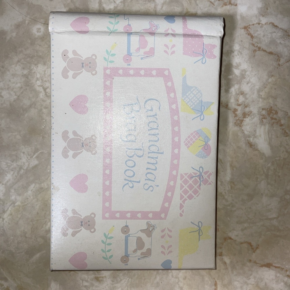 Vintage Grandma's Brag Book Baby Photo Album - New Old Stock